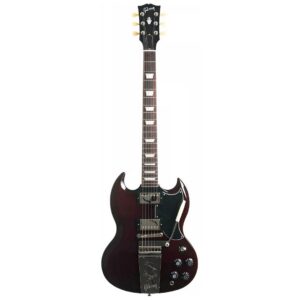 Gibson SG61VTY25-AC SG Std '61 Maestro Vibrola T-Type Aged Cherry-Front
