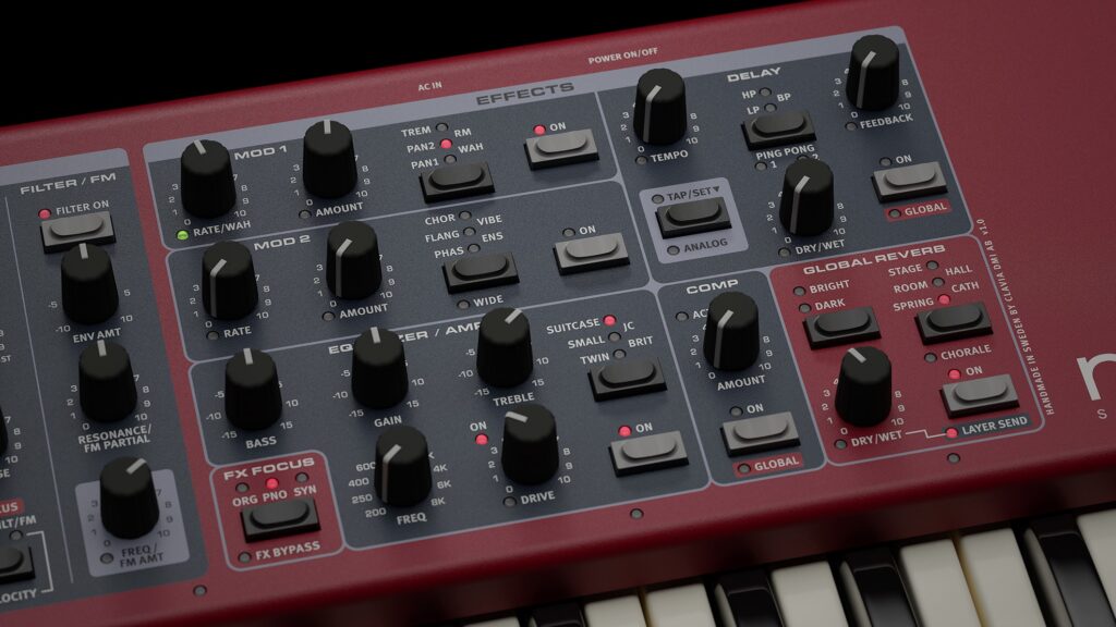 Nord Electro 7 stage keyboard