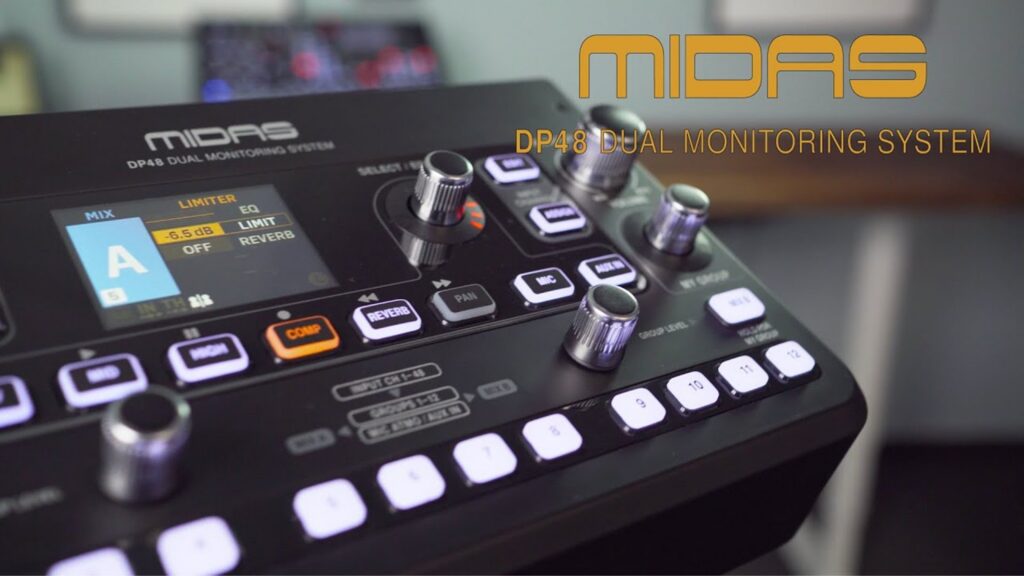 Midas DP48 personal monitor mixer