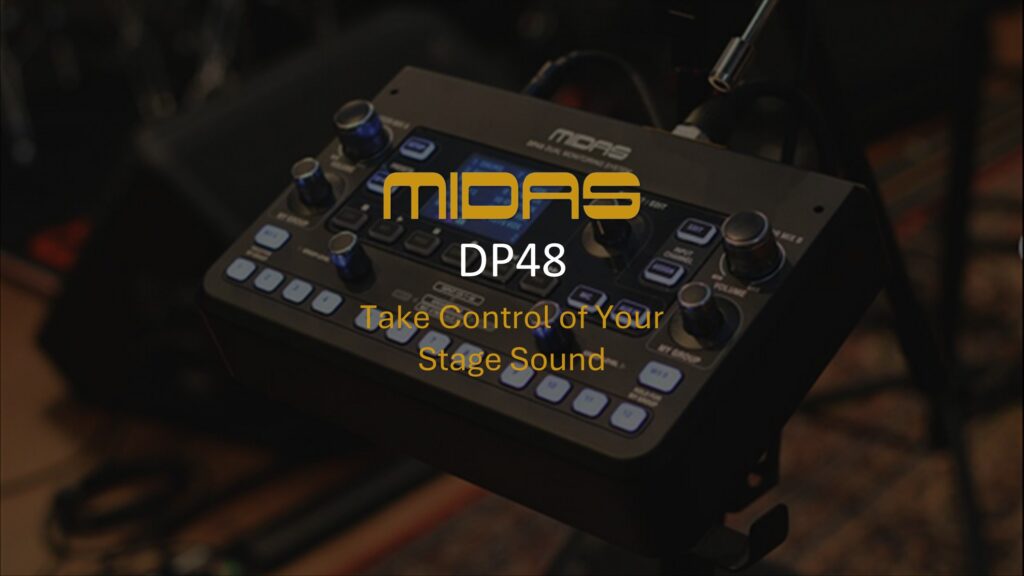 Midas DP48 personal monitor mixer
