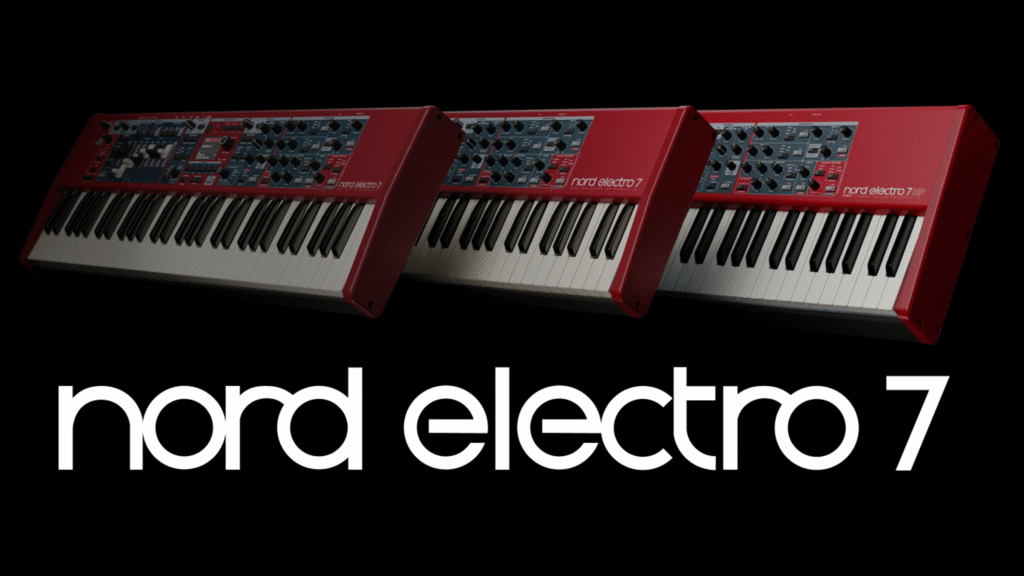 Nord Electro 7 stage keyboard