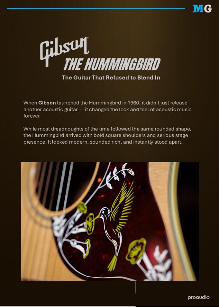 Gibson and The Hummingbird