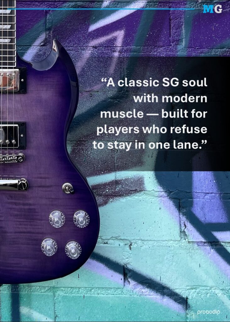 Epiphone SG Modern Figured Purple Burst