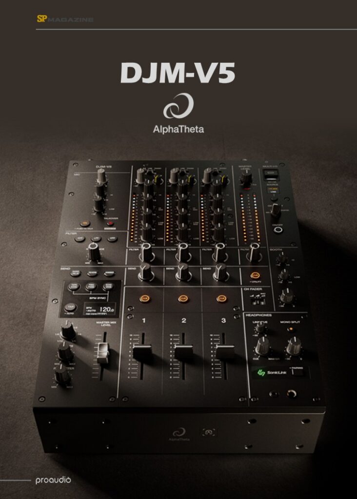 Introducing the AlphaTheta DJM-V5 mixer
