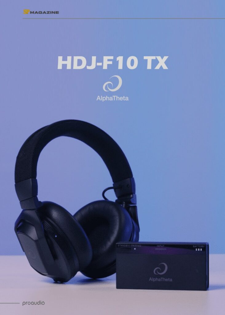 AlphaTheta HDJ-F10-TX wireless DJ headphones