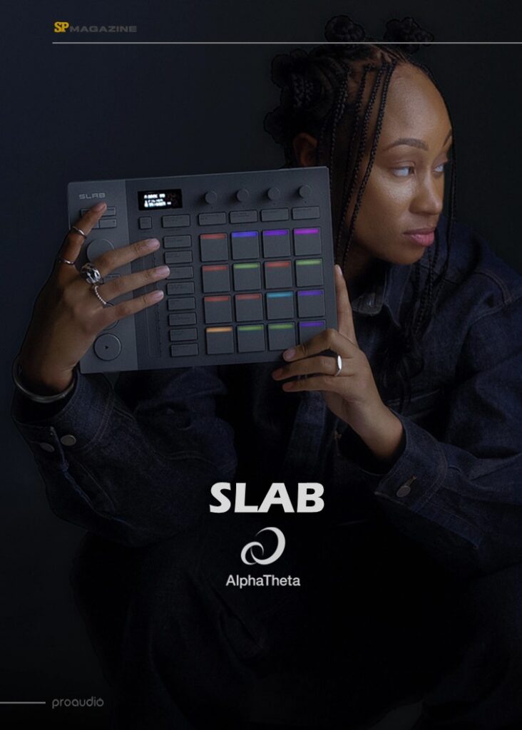 AlphaTheta SLAB controller for Serato Studio