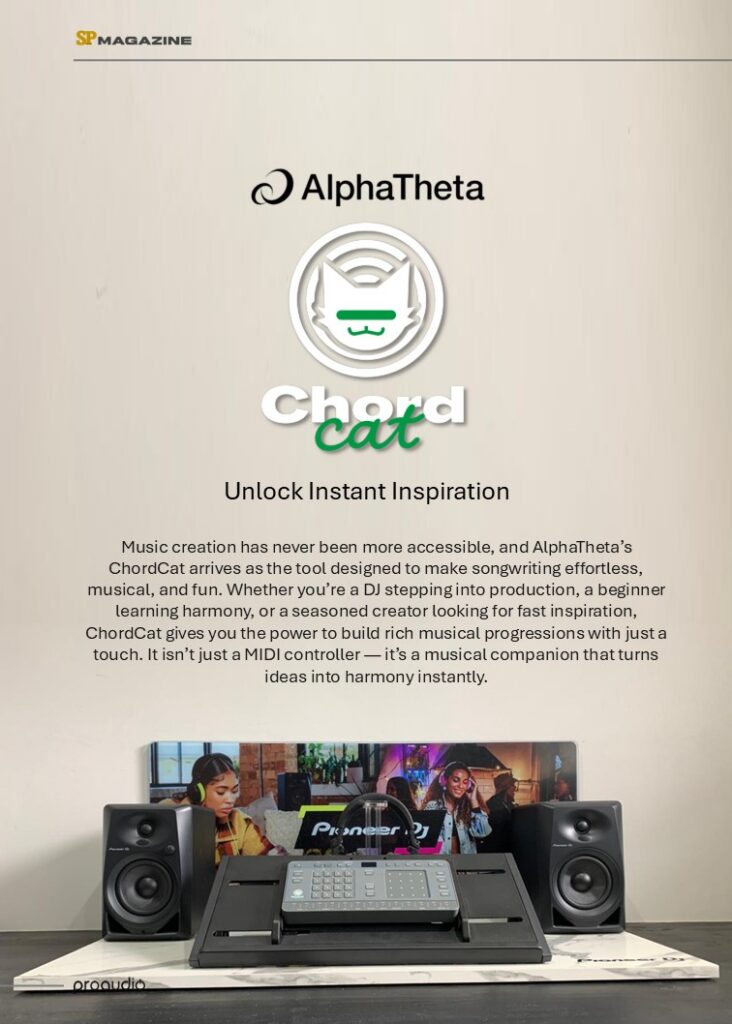 AlphaTheta CHORDCAT 8-Track Groovebox