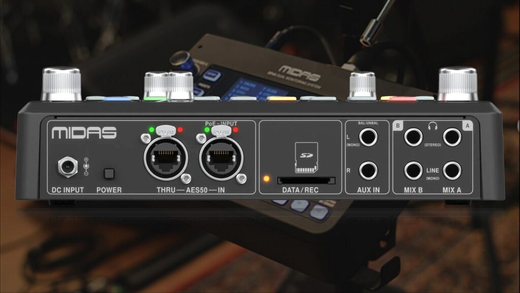 Midas DP48 personal monitor mixer