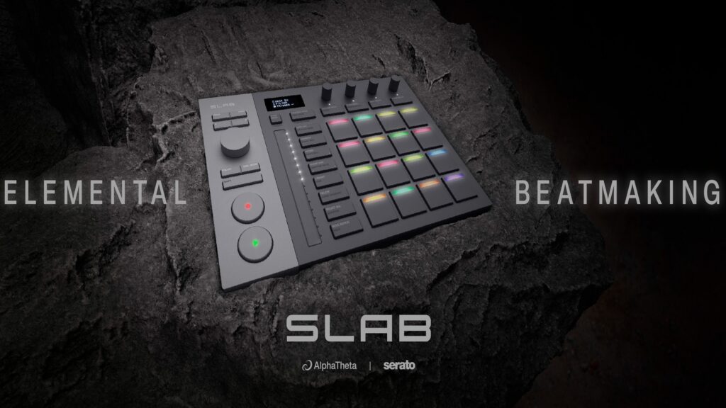 AlphaTheta SLAB controller for Serato Studio