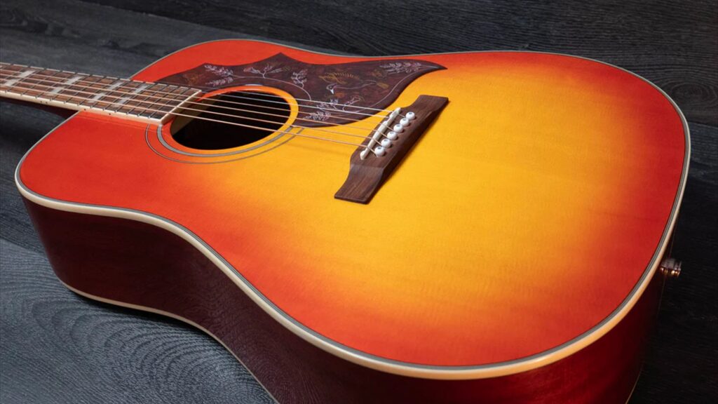 Epiphone Hummingbird Studio Faded Cherry Sunburst
