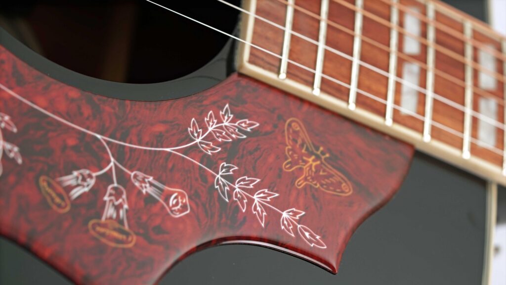 Epiphone Hummingbird Studio Acoustic Electric Transparent Ebony