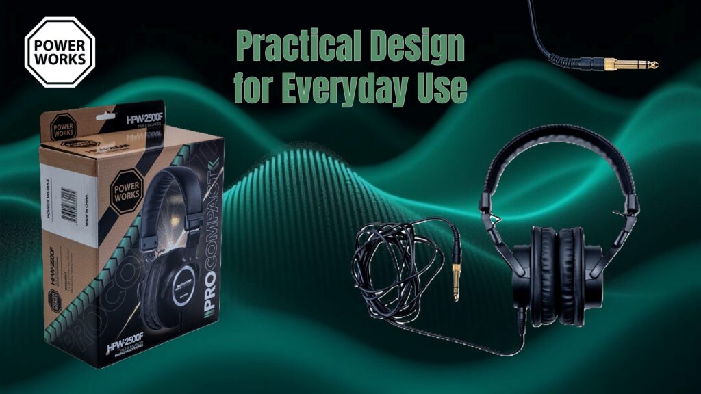 PowerWorks HPW-2500F headphones