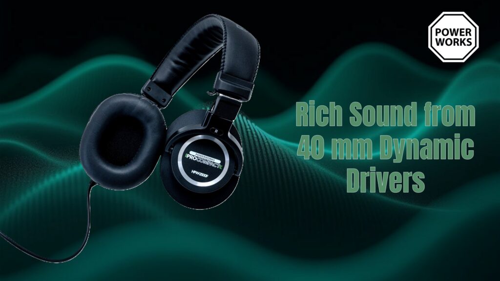 PowerWorks HPW-2500F headphones