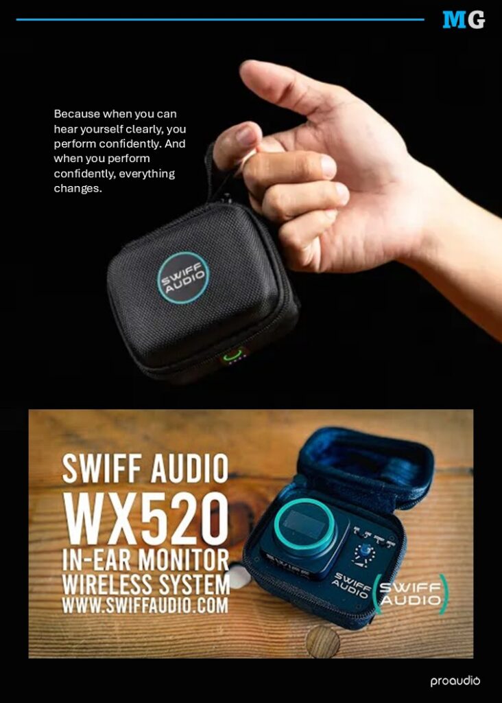 Swiff Audio WX-520 Wireless In-Ear Monitor System