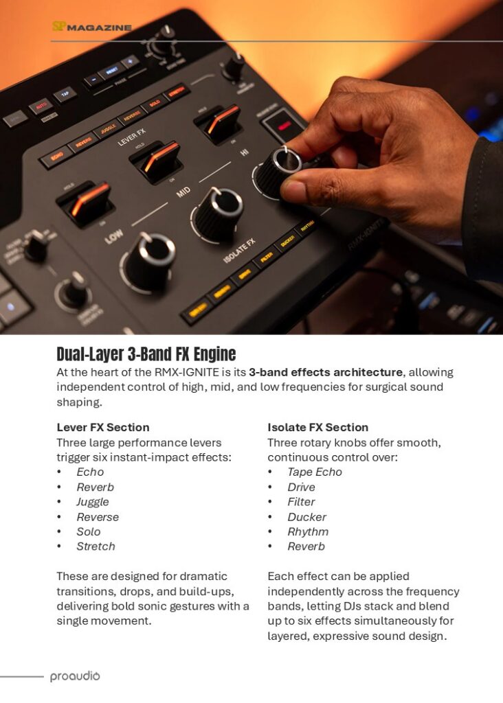 AlphaTheta RMX-IGNITE Professional DJ Effector & Sampler