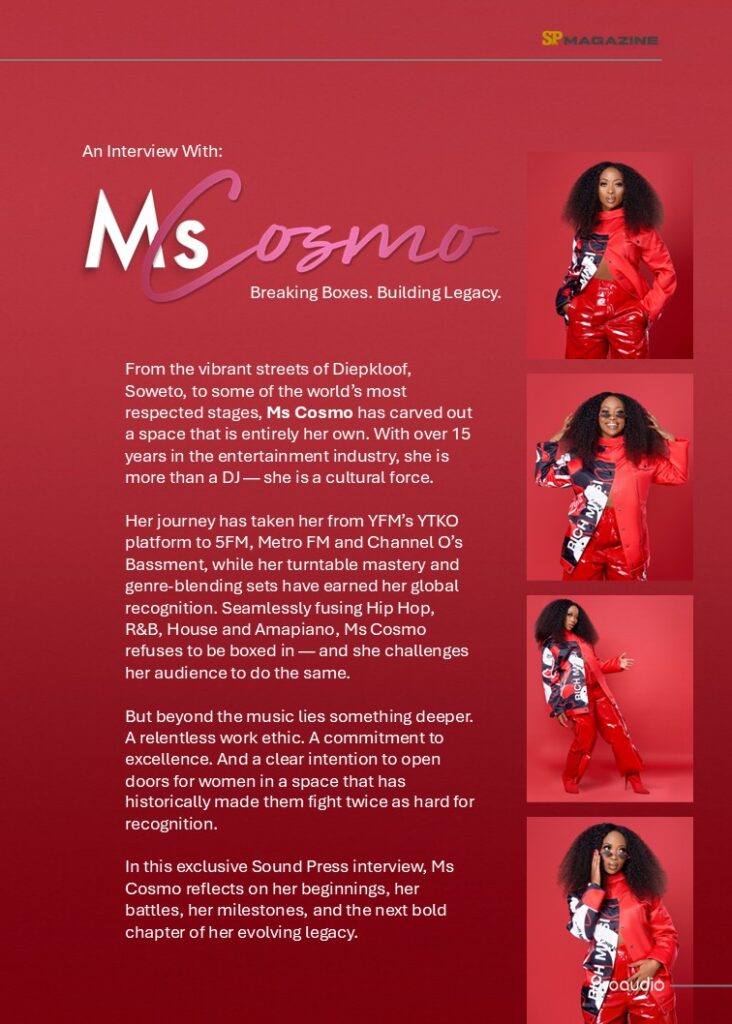 Proaudio Sound Press Magazine March 2026 Ms Cosmo