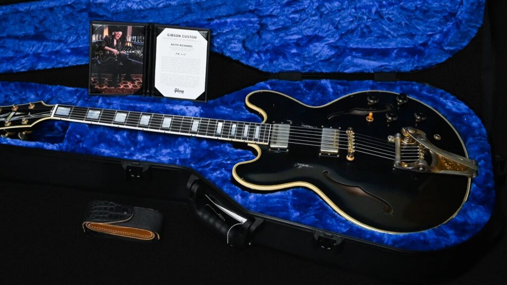 Keith Richards and the Gibson ES-355