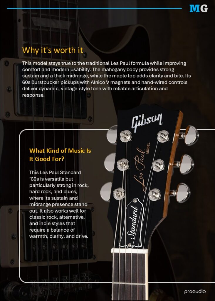 Gibson Les Paul Standard ’60s Translucent Oxblood