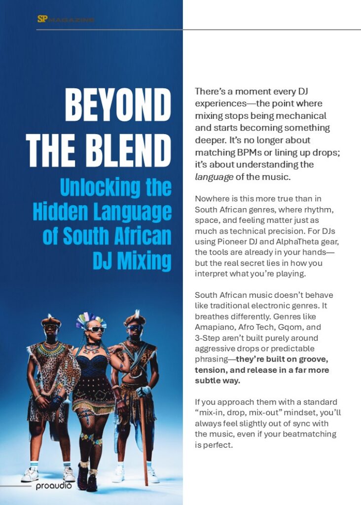 Proaudio Sound Press Magazine April 2026 Unlocking the Hidden Language of the Mix