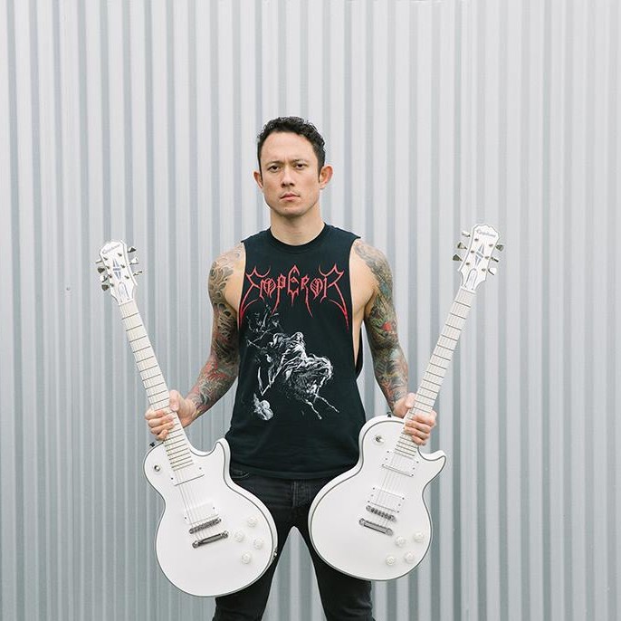 Matt Heafy and Epiphone