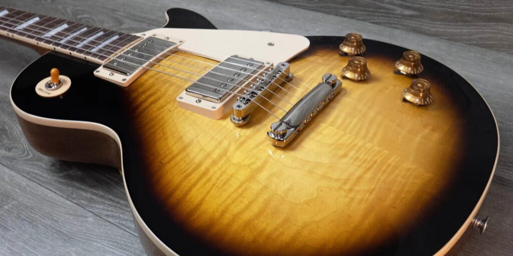 Gibson Les Paul Std 50s Figured Tobacco Burst