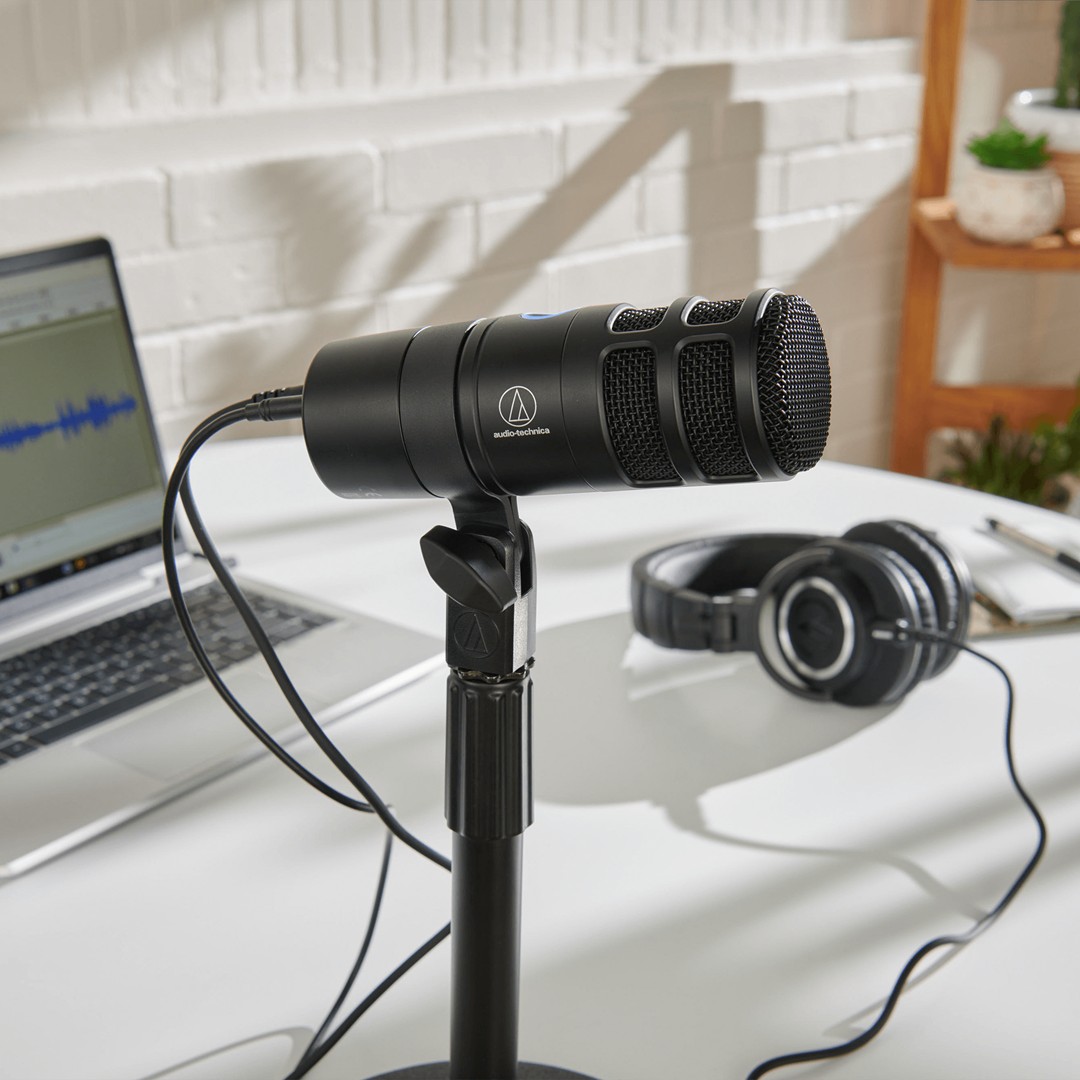 Audio-Technica AT2040USB Hypercardioid Dynamic USB Microphone