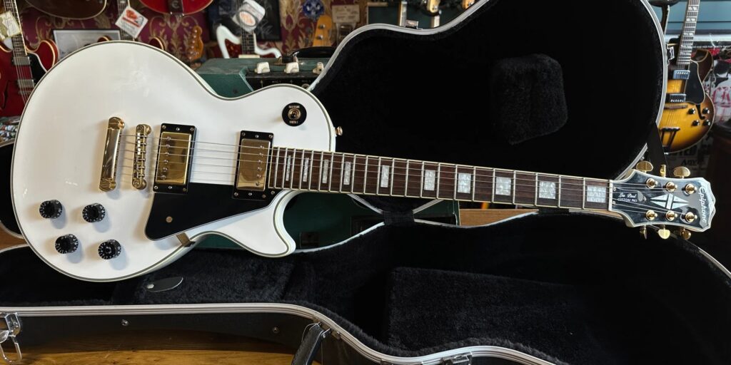 Epiphone Les Paul Custom Alpine White