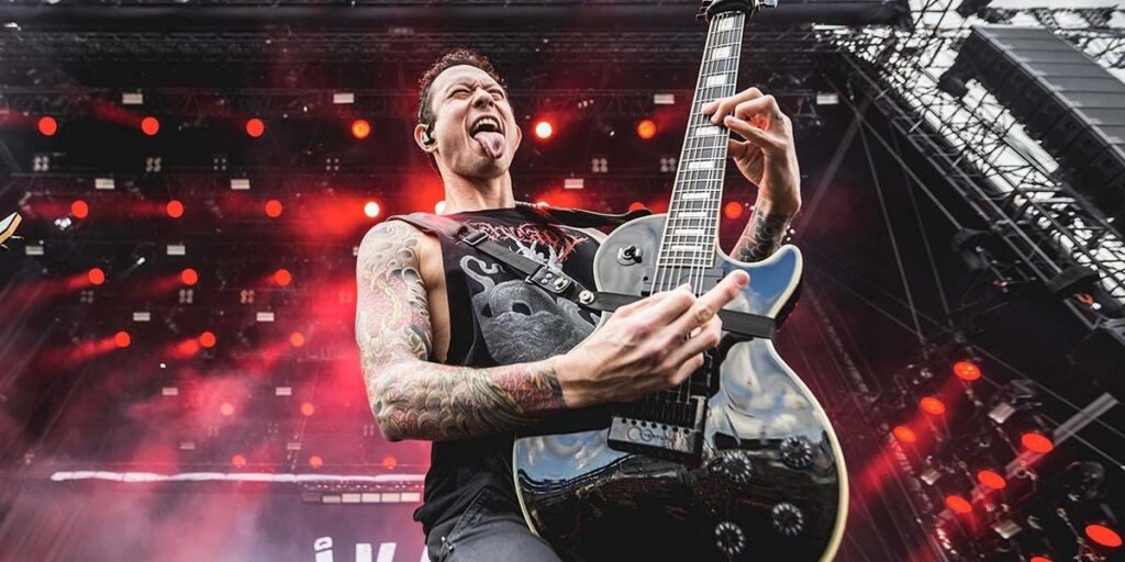 Matt Heafy and Epiphone