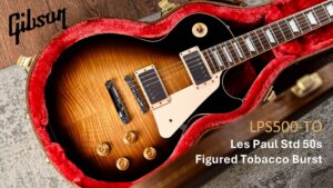 Gibson Les Paul Std 50s Figured Tobacco Burst