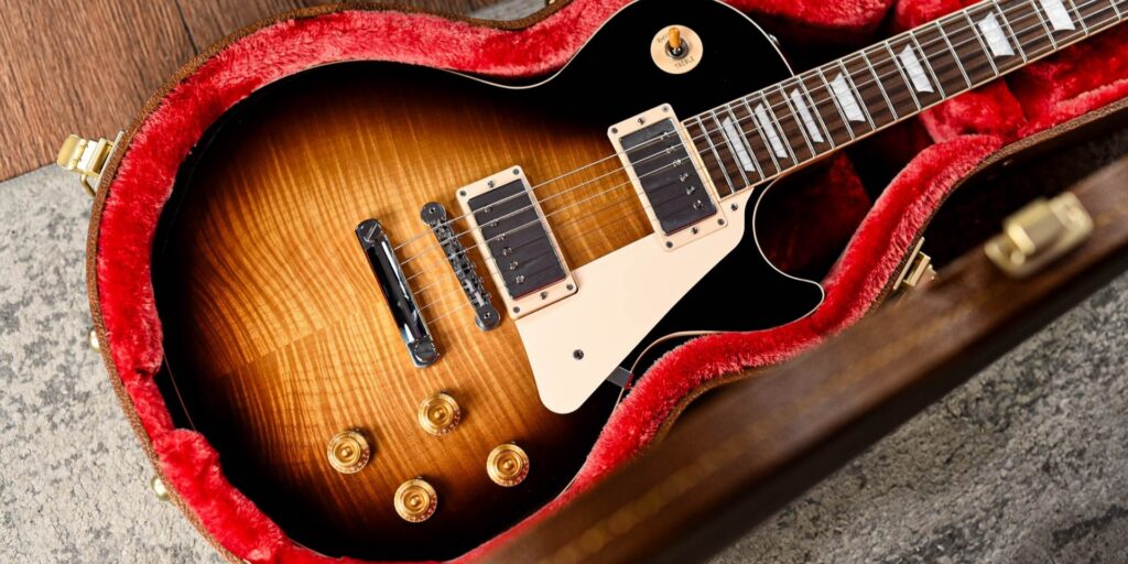 Gibson Les Paul Std 50s Figured Tobacco Burst
