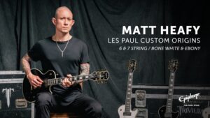 Matt Heafy and Epiphone