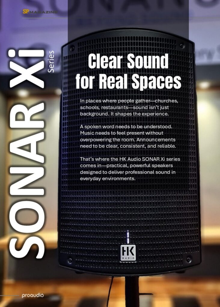 Proaudio Sound Press Magazine May 2026 HK Audio SONAR Xi Series