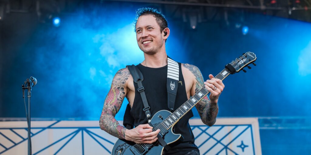 Matt Heafy and Epiphone