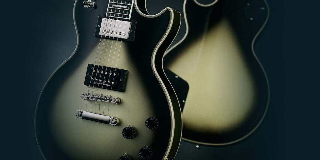Epiphone Adam Jones 1979 Les Paul Custom Antique Silverburst