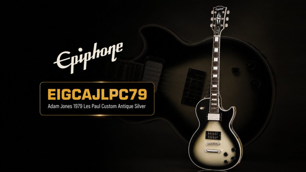 Epiphone Adam Jones 1979 Les Paul Custom Antique Silverburst
