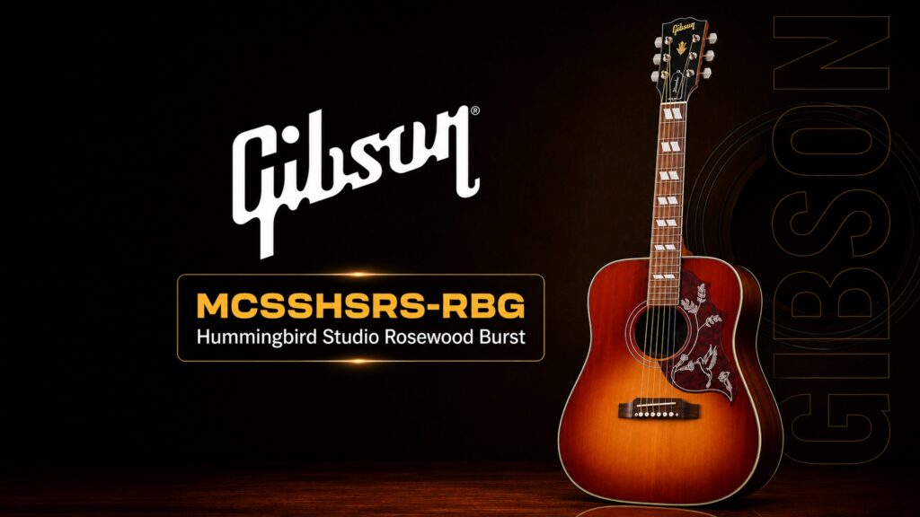 Gibson Hummingbird Studio Rosewood Burst