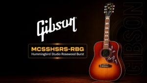 Gibson Hummingbird Studio Rosewood Burst