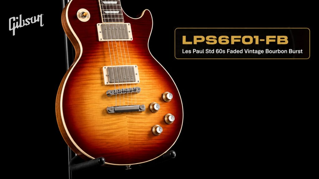 Gibson Les Paul Standard 60s Faded Vintage Bourbon Burst