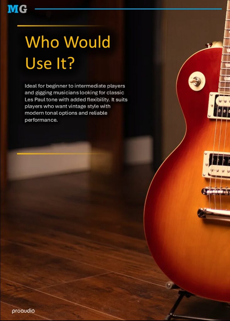 Proaudio MusicGear Magazine June 2026 Epiphone Les Paul Classic Heritage Cherry Sunburst