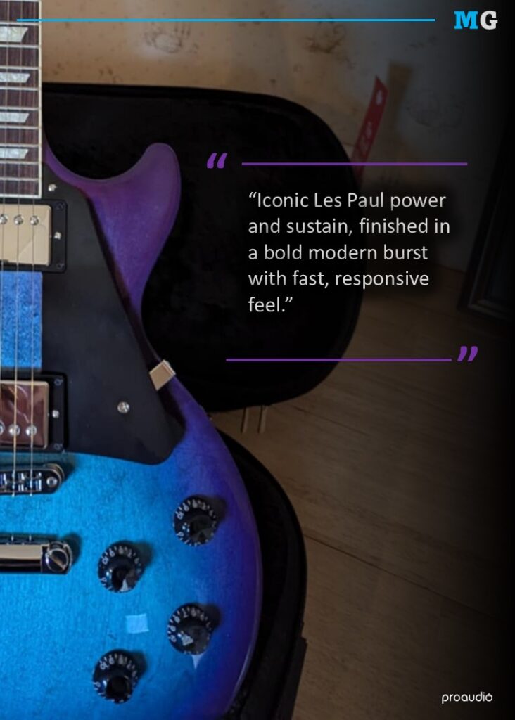 Proaudio MusicGear Magazine June 2026 Les Paul Studio Blueberry Burst Gibson