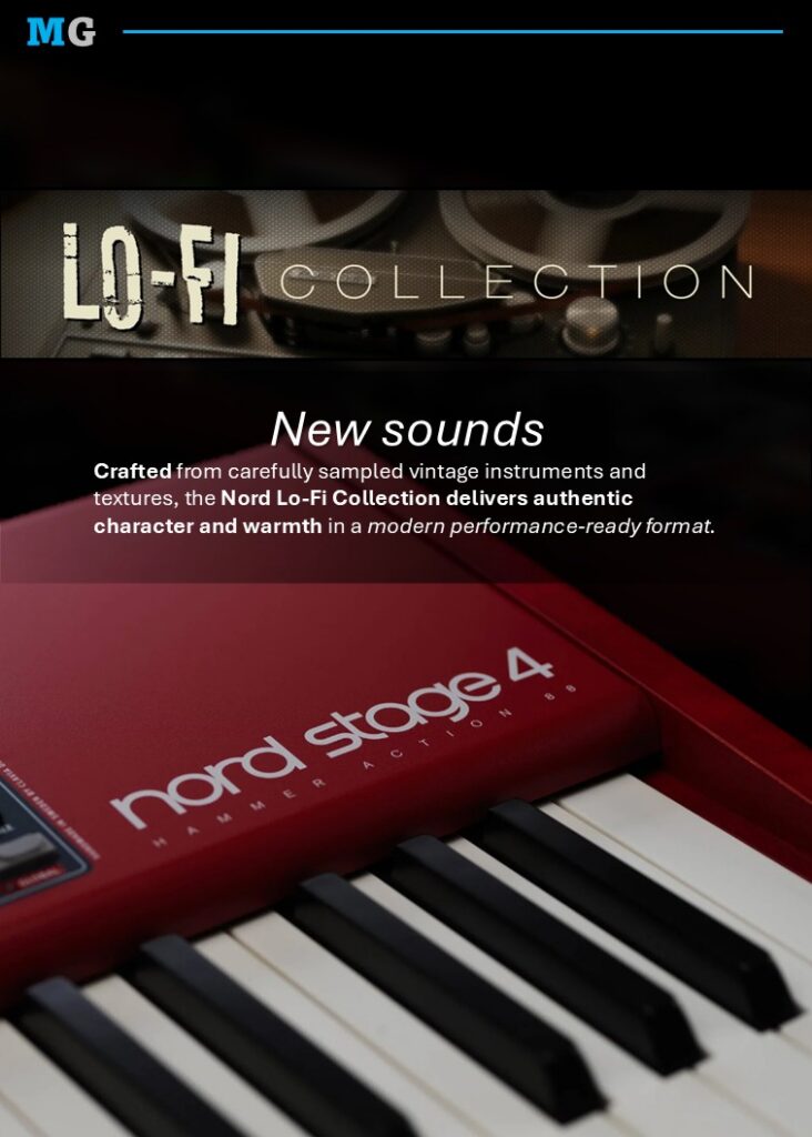 Proaudio MusicGear Magazine May 2026 Nord Lo-Fi Collection