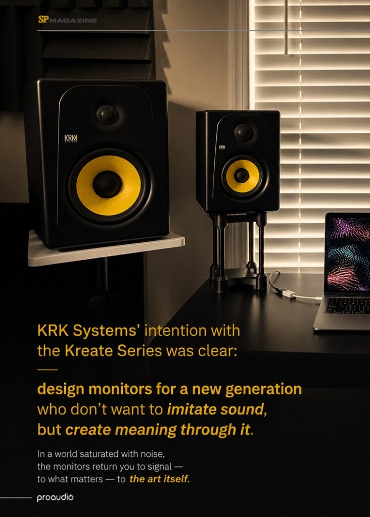 Proaudio Sound Press Magazine June 2026 KRK Systems Kreate Series