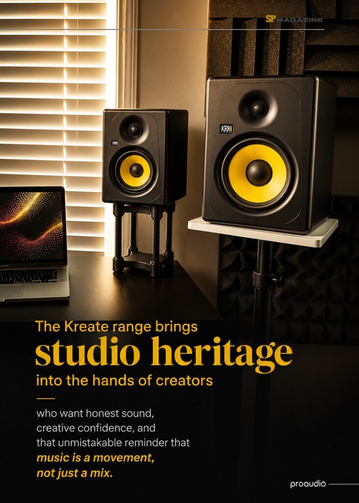 Proaudio Sound Press Magazine June 2026 Kreate Series KRK Systems