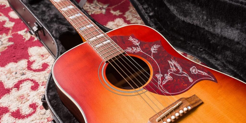 Gibson Hummingbird Studio Rosewood Burst