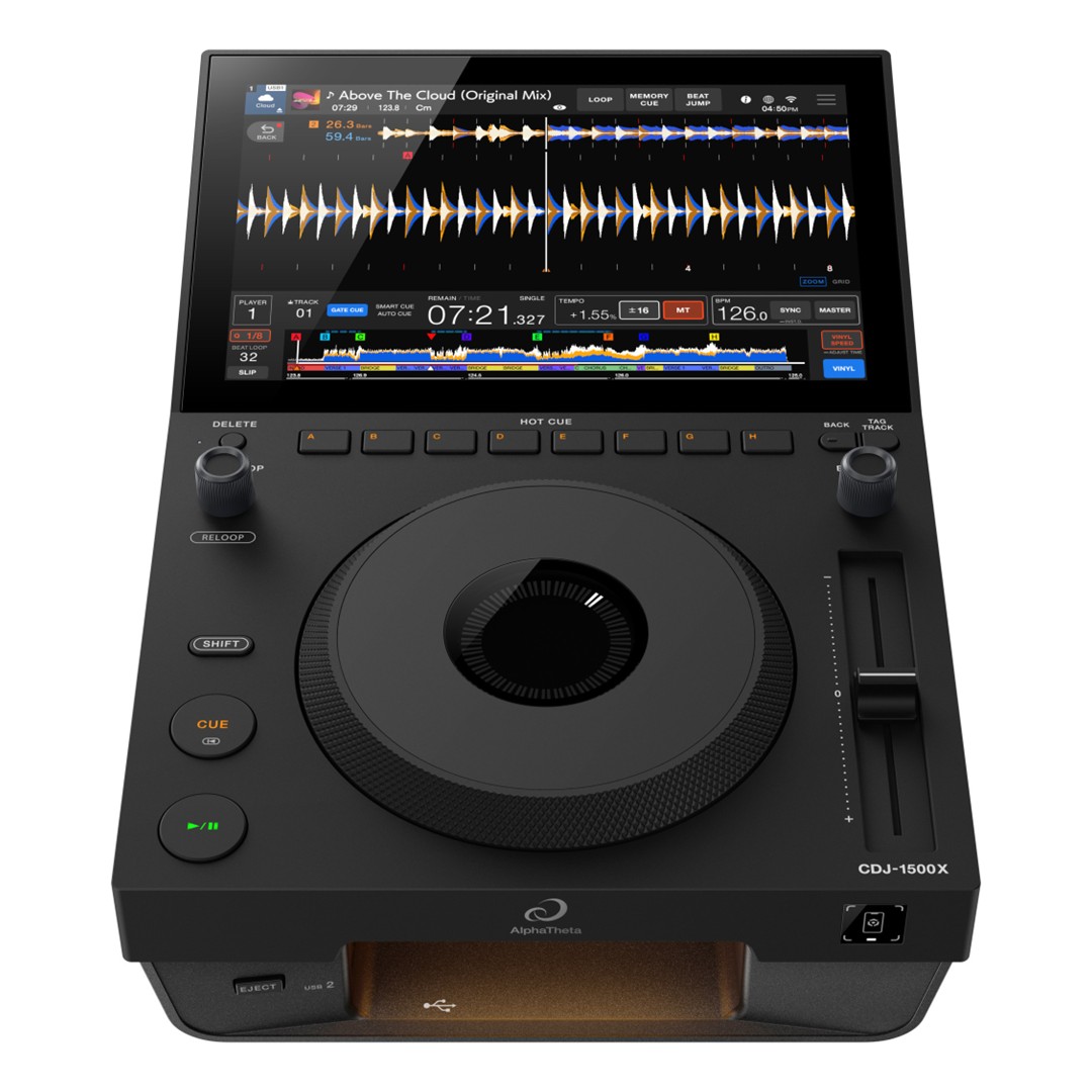 AlphaTheta CDJ-1500X DJ Multi Player - Top Front