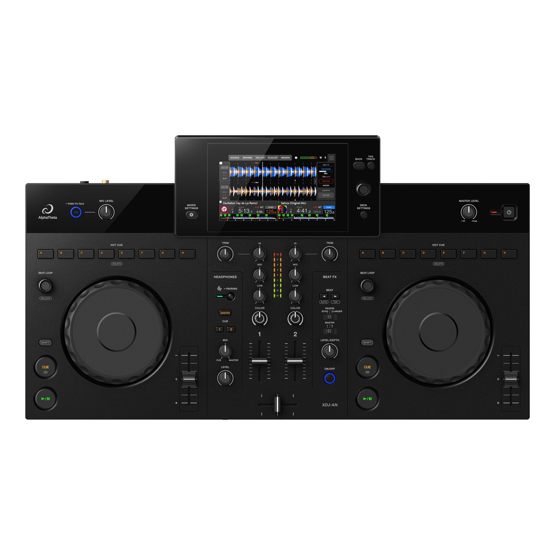 AlphaTheta XDJ-AN 2-channel all-in-one DJ System - Top