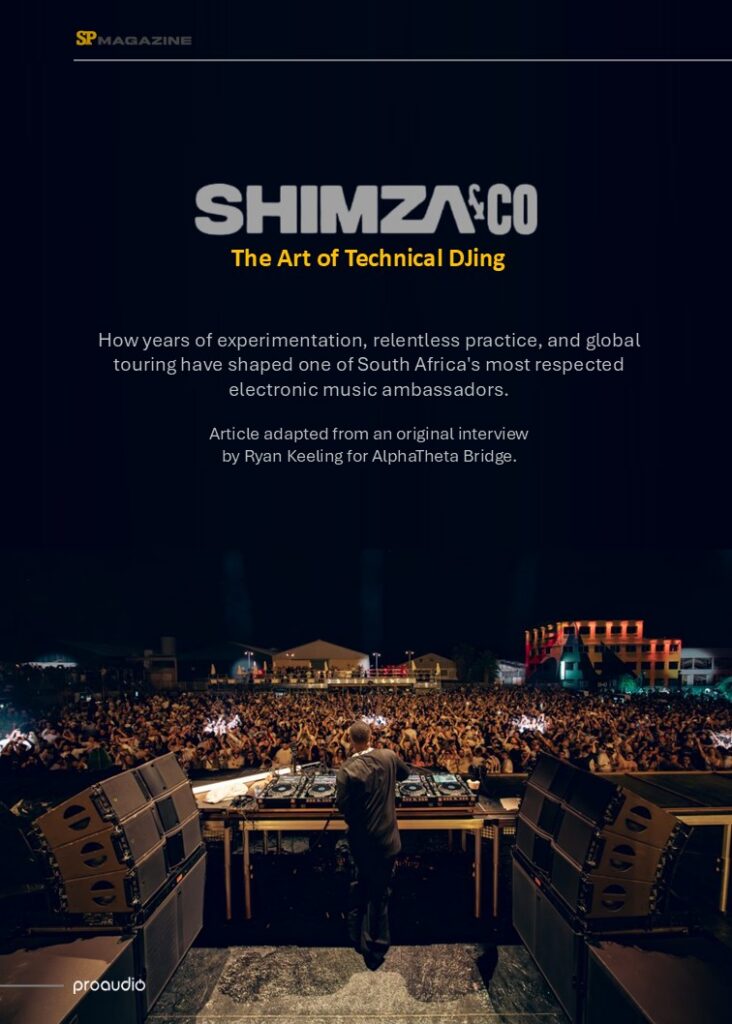 Proaudio Sound Press Magazine July 2026 Shimza & Co