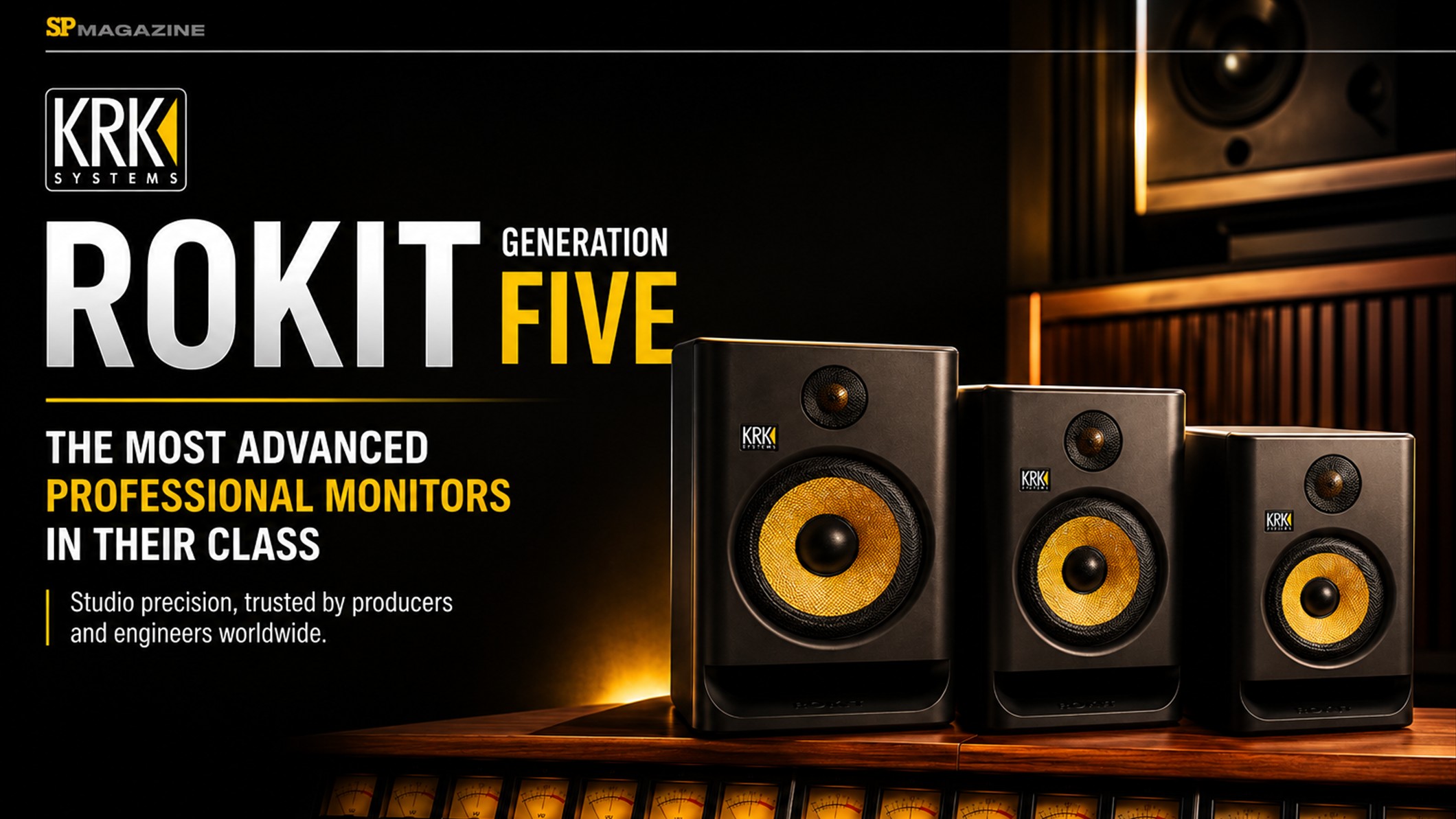 The KRK Rokit Generation Five | The Most Advanced Professional