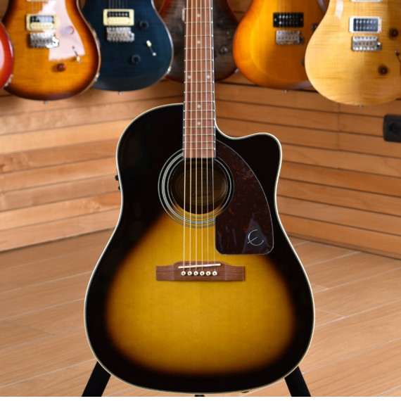 Epiphone J-15 EC Deluxe Vintage Sunburst