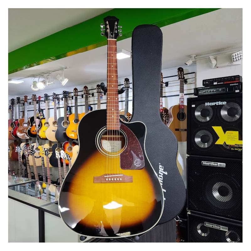 Epiphone J-15 EC Deluxe Vintage Sunburst